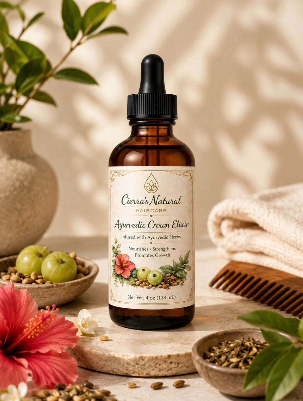 Ayurvedic Crown Elixir Hair Oil