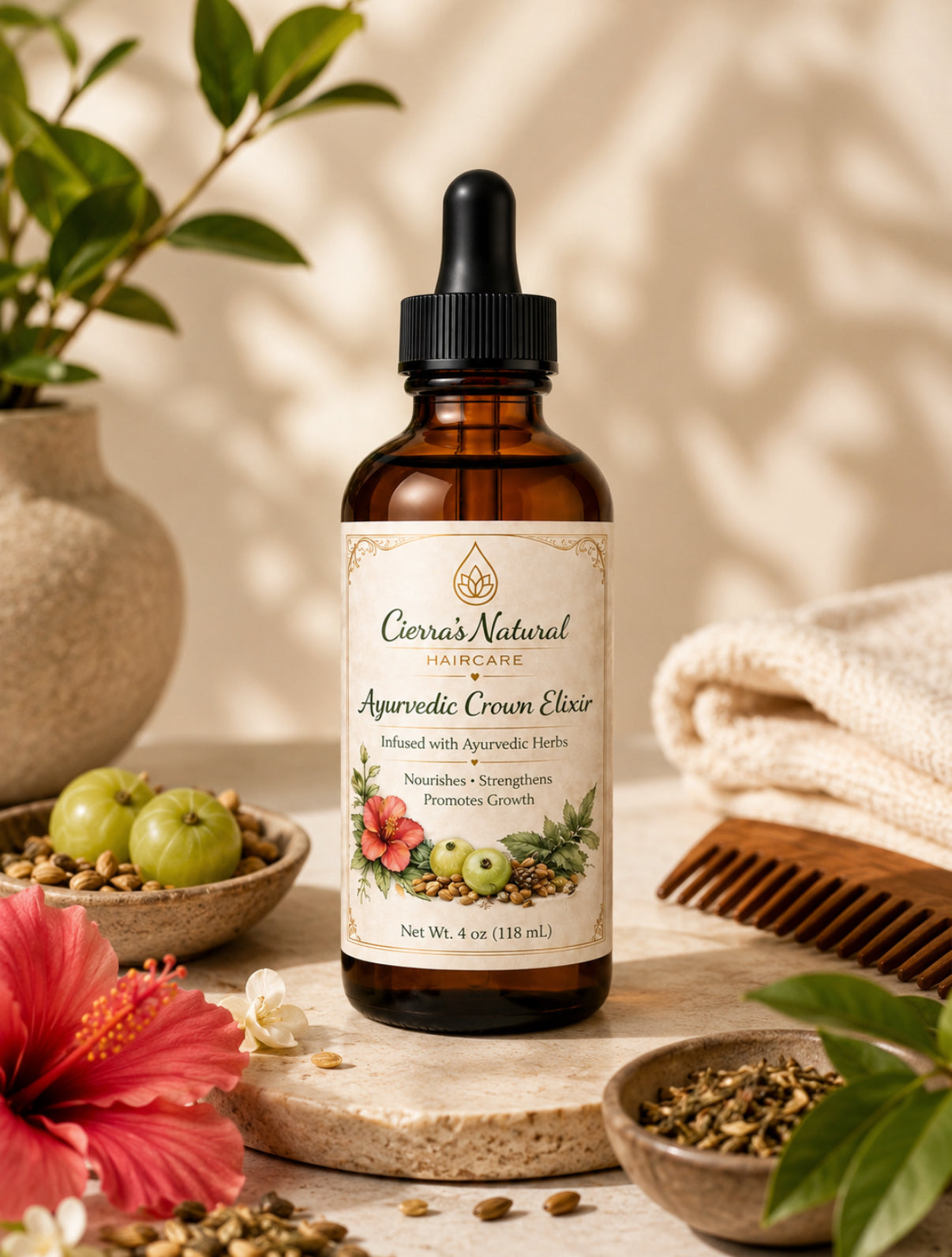 Ayurvedic Crown Elixir Hair Oil