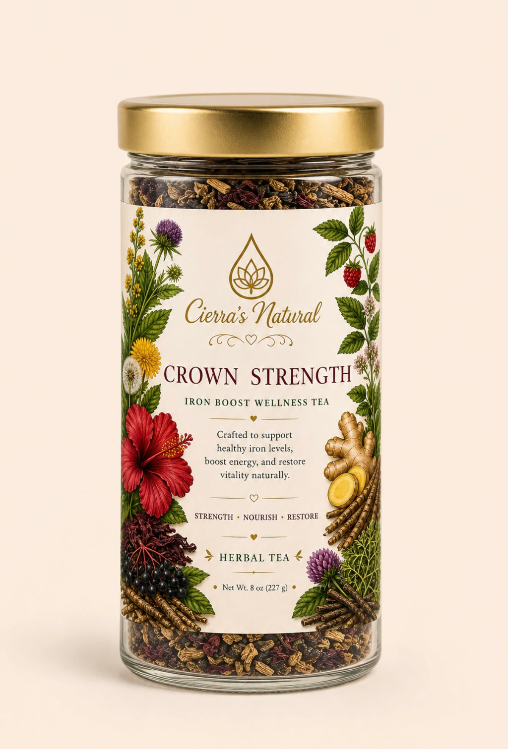 CROWN STRENGTH

Iron Boost Wellness Tea