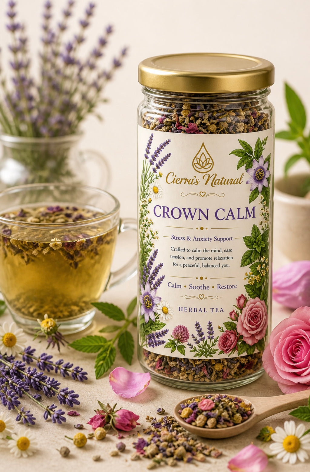Crown Calm Herbal Tea