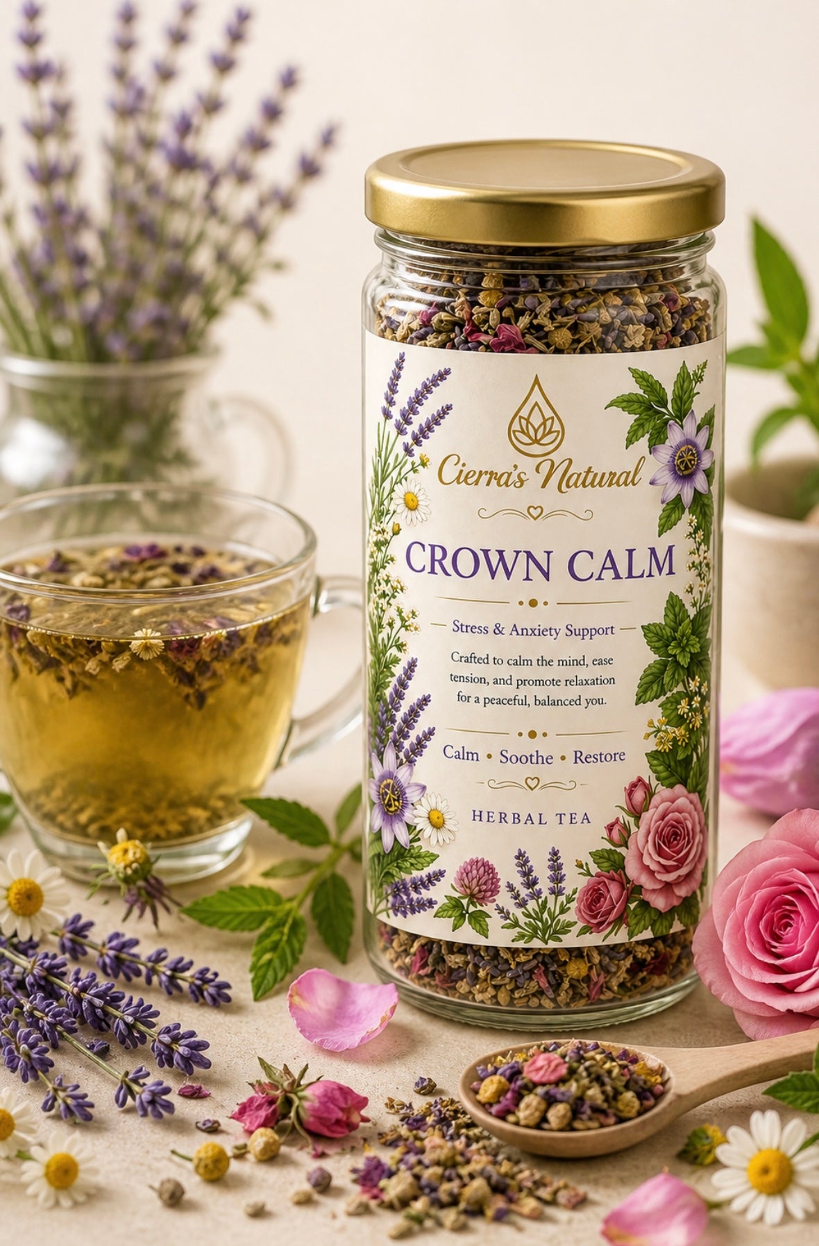 Crown Calm Herbal Tea