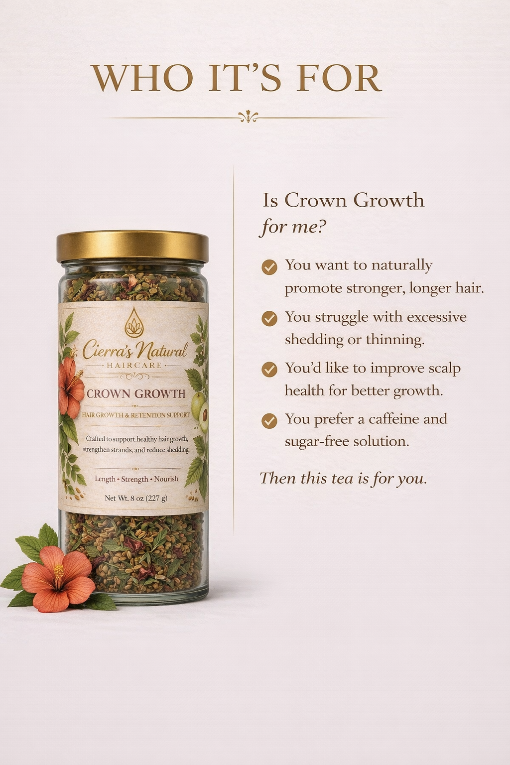 Crown Growth Herbal Tea