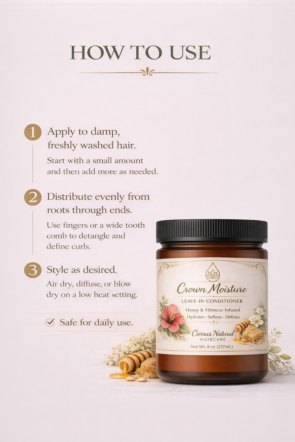 Crown Moisture Leave-In Conditioner