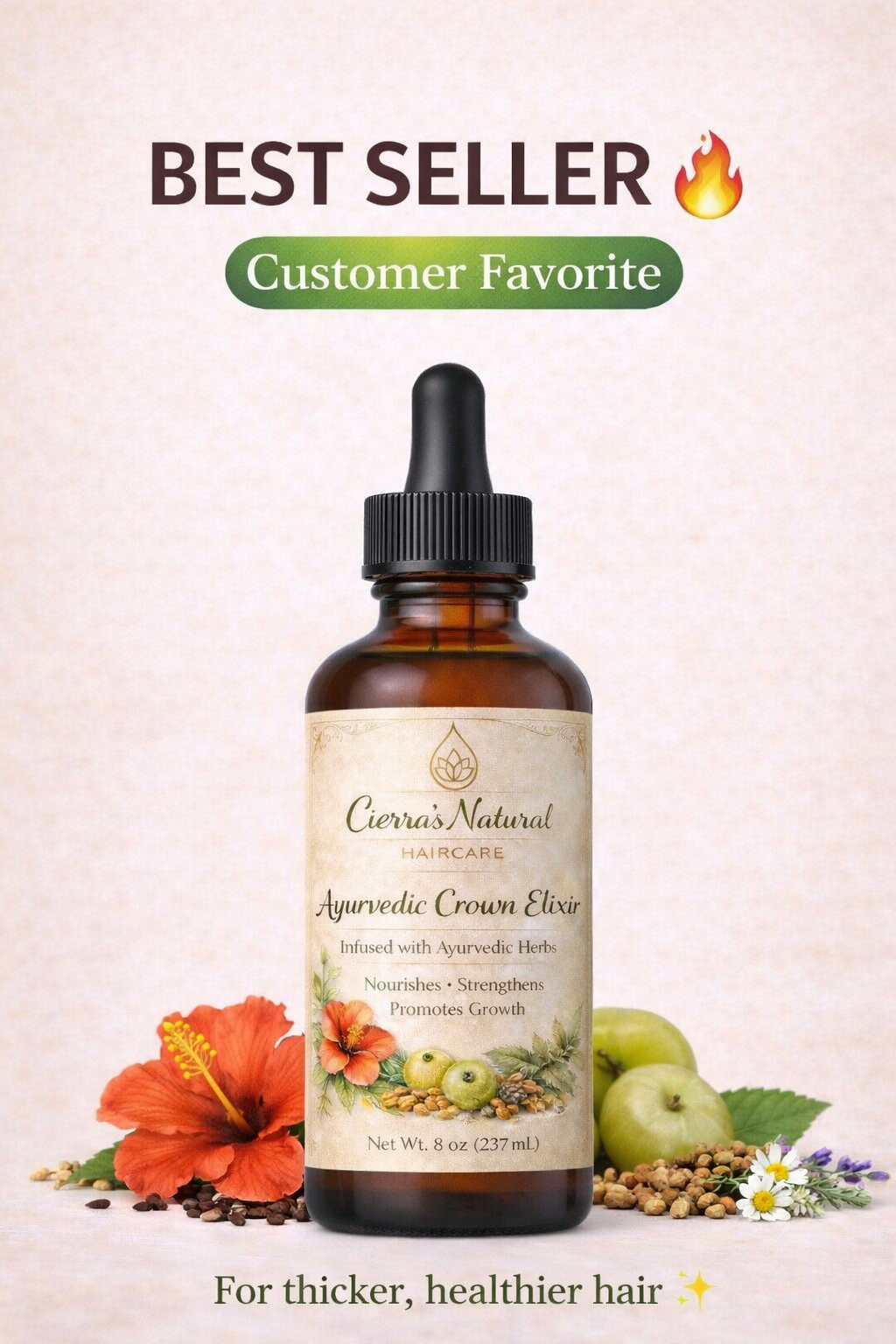 Ayurvedic Crown Elixir Hair Oil