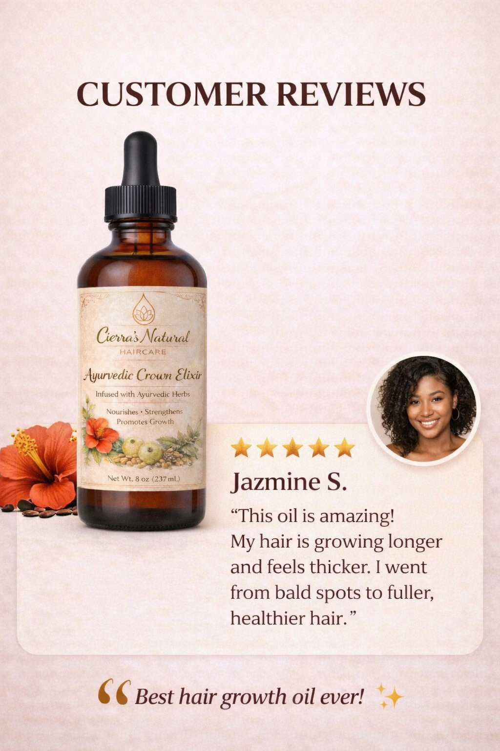 Ayurvedic Crown Elixir Hair Oil